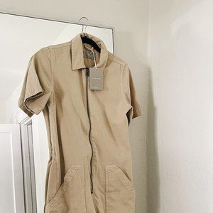 NWT Everlane Denim Short Coverall
